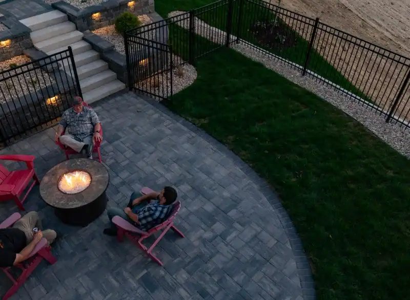 Outdoor living project in the Madison area